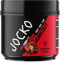 Jocko carburant pré entraînement pour les hommes et les femmes - Stim faible mélange de sucre avec Beta Alanine + L-Citrulline, soutien de la pompe musculaire, énergie, et récupération, 200mg de fruit de caféine punch, 30 portions 1,31lbs (594 G)
