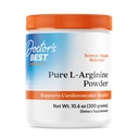 Médecins Meilleur Pure L-Arginine Poudre - L supplément d'Arginine pour les hommes et les femmes, soutient les niveaux d'oxyde nitrique et la santé cardiaque, soutien du flux sanguin, sans gluten, végétalien, non OGM - 10,6 oz