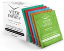 Vitre énergie Menthes caféinées 40mg caféine, B vitamines, sans sucre. (Variété, 3pcs, 5 Pack)