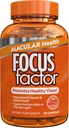 Focus Factor Macular Health Formula (60 Count) - Vitamines oculaires pour le soutien maculaire - Supplément de lutéine et de zéaxanthine avec folate, vitamine B12, vitamine C, vitamine E, Lutemax 2020® - Eye Health Support