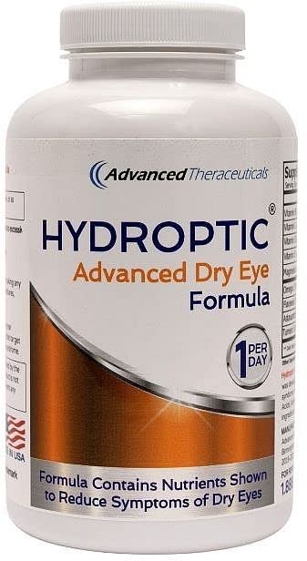 Formule pour les yeux secs hydroptiques avancés (un par jour) 180 jours