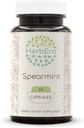 HerbEra Spearmint 60 gélules, 500 mg, Spearmint (Mentha spicata) Feuille séchée (60 gélules)