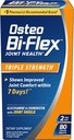 Osteo Bi-Flex Triple Strength, Glucosamine Chondroitin with Vitamin C Joint Health Supplement, Coated Tablets, 80 Count