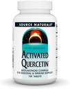 Source Naturals activé Quercetin - Complexe bioflavonoïde végétal - Défense saisonnière et immunitaire - 100 comprimés