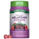 Nature's Truth Melatonin Gummies de 1mg.60 Comte.