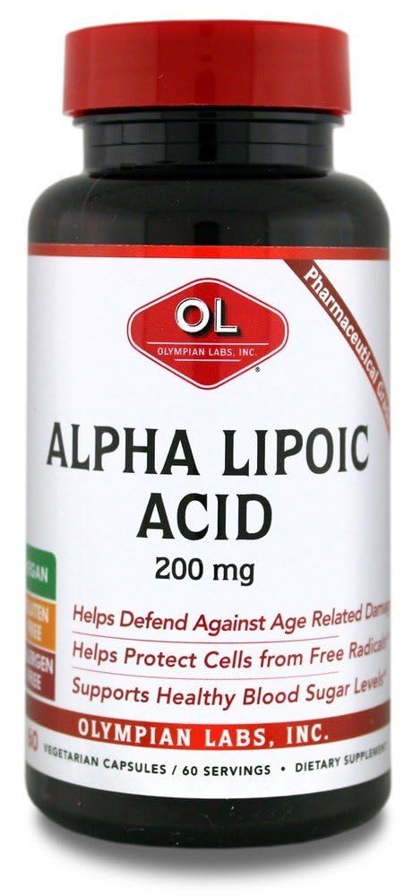 Acide lipoïque alpha 200 Mg, 0,15 livre