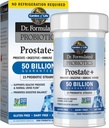 Jardin de la vie Dr. Formulé Probiotiques Prostate+ - Acidophilus et probiotique soutient la santé de la prostate et équilibre digestif - Étagère stable - sans gluten, lait et soja - 60 capsules végétariennes