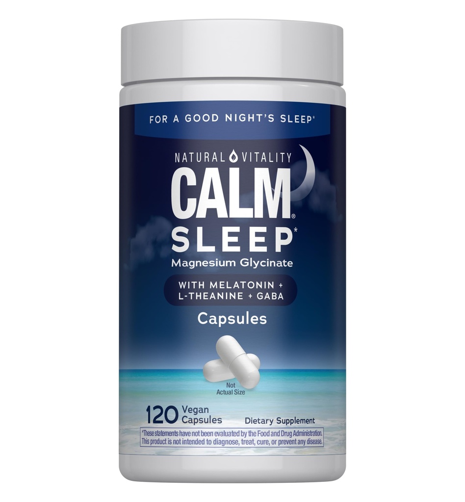 Natural Vitality Calm Sleep Capsules