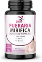 Pueraria Mirifica (Kwao Krua Kao) Supplément Pills - Pure Root 10:1 Poudre d'extrait blanc concentré de Thaïlande, Premium Organic - Promotion de la santé des femmes - 60 Capsules de Veggie.