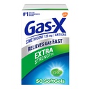 Gas-X softgels extra-résistants avec Siméthicone 125 mg - 50 Compte
