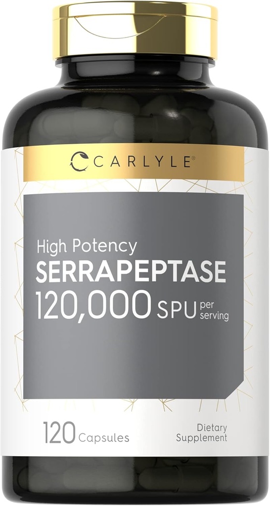 Carlyle Serrapeptase 120000 SPU.