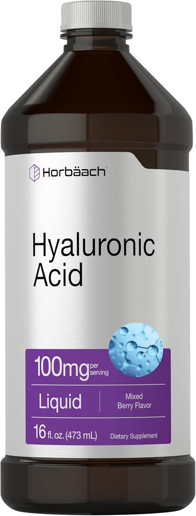 Horbäach Supplément liquide à l'acide hyaluronique (100 mg)