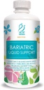 Actif Organic Bariatric Liquid Support avec 25+ Vitamines organiques et minéraux pour la chirurgie bariatrique, formule avancée, non OGM, 32 Oz