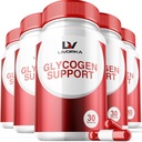 5 Pack - Glycogen Support, Wonderfix Glycogen Control Formule avancée, Glycogen Capsules, Glycogen Fix avec des ingrédients puissants, 30 Capsules par bouteille pendant 150 jours