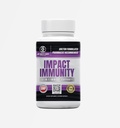 IMPACT IMMUUNITY 12-IN-1 Immune System Support with Elderberry, Vitamine C, B6, B12, Riboflavin (B2), Zinc, D3, Quercetin, Thiamin Fisetin, L-Leucine & Probiotique-Fabriqué aux États-Unis- (90 comte)