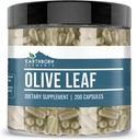Éléments terriens Extrait de feuille d'olive 200 capsules, pures et non diluées, sans additifs