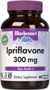 BlueBonnet Nutrition Ipriflavone 300mg – pour la santé des os* – Source d'Ostivone - Non-OGM, Vegan, Casher Certifié, sans gluten, sans soja, sans produits laitiers – 60 capsules végétales, 60 portions