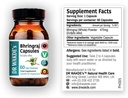 DR WAKDE'S Bhringraj Capsules (False Daisy, Eclipta alba, 60 Veg Caps, Supplément à base de plantes, Herbe ayurvédique, tout naturel, végétalien)