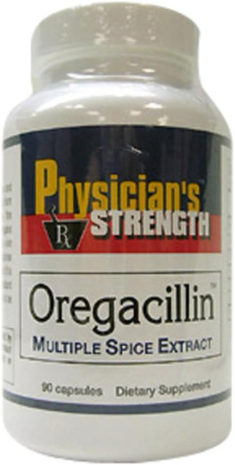 Orégacillin - 90 capsules - Extrait d'épices multiples - Soutien respiratoire - 90 portions