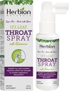 Herbion Naturals Throat Spray, apaise les troubles respiratoires avec la puissance de l'Ivy anglais, Marshmallow et Echinacea extraits pour adultes et enfants, 2 Fl Oz, pack de 1
