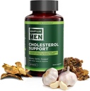 Supplément de soutien au cholestérol avec arjuna, ail, guggul et autres herbes et vitamines, soutient les niveaux normaux de cholestérol, 60 jours d'approvisionnement, 120 capsules