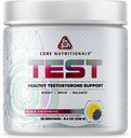 Tests nutritionnels de base Vitalité et soutien à la testostérone avec KSM-66 Ashwagandha, acide D-aspartique de calcium et extrait de pin 28 portions (éclair noir)