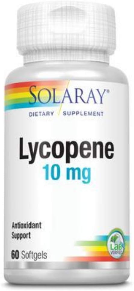 SOLARAY Lycopene, Softgel (Btl-Plastic) 10mg | 60ct