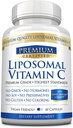 Vitamine liposomique C - 1100mg - 60 Capsules - Doucement sur l'estomac - avec des Phospholipides et de la Biopérine - Boosts Fonction Immune, propriétés antioxydantes et production de collagène