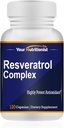 Résvératrol complexe Potent antioxydants, 120 capsules, 60 jours