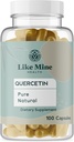 Comme Mine Quercetin (100 capsules), Pure & Natural, Single Ingredient, complément alimentaire pour les femmes
