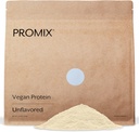 ProMix Nutrition à base de plantes Poudre de protéines végétaliennes, non aromatisée - Pois Protéine et vitamine B-12 - Après entraînement Fitness et nutrition Shakes, Smoothies, Cuisson & Recettes - 2,5 livres (paquet de 1)