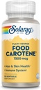 SOLARAY Nourriture Carotène, vitamine A comme bêta Carotène 25000UI: Caroténoïdes pour une peau et des yeux sains, activité antioxydante et système immunitaire Soutien