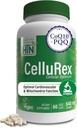 Santé Thru Nutrition CoQ10 Plus PQQ et Épinaches Rouges Cellulaire Optimizer pour l'énergie de circulation cérébrale et le soutien de la fonction Mitochondria