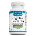 EuroMedica Cognitive Health Plus - Healthy Brain Supplement to Support Focus & Memory - Non-GMO & Vegan Supplement with Greek Mountain Tea & Botanicals - 30 Capsules (30 Servings)