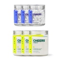 Cheers Classic Combo | Restore + Hydrate | Rehydrate & Feel Better After Drinking | DHM, L-Cysteine, B-Vitamins, Electrolytes | 12 Doses Each | Liver Support | Electrolyte Supplements