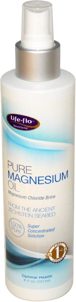 Huile de magnésium pure Life-Flo - 8 oz