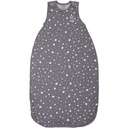 Woolino Toddler sac de couchage, 4 saisons, Merino laine et coton biologique, sac de couchage bébé, 2-4 ans, gris étoilé