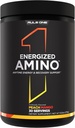 Règle 1 Amino énergétique – Support de récupération et d'énergie à tout moment avec BCAAs, Glutamine, Citrulline, Beta Alanine et caféine à partir d'extraits de café et de thé verts (30 portions, pêche de mangue)