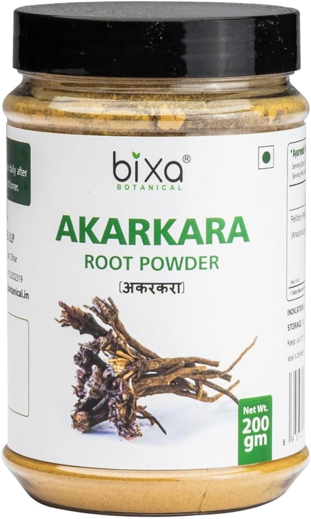 Poudre d'extrait de racine Akarkara biologique standardisée 2% Alcaloïdes par HPLC