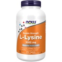 MAINTENANT Aliments suppléments, L-Lysine (chlorhydrate de L-Lysine) 1000 mg, double résistance, acide amino, 250 comprimés