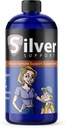 Nano Ionic Silver Technology - Liquid Immune Booster pour tous les âges et les animaux de compagnie - La formule de coupe 10 ppm améliore le bien-être - 32oz