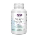 MAINTENANT Solutions alimentaires Aquatic Beauty+ Capsules - Supplément de collagène marin et vitamine C pour la peau juvénile*, non OGM, 60 capsules