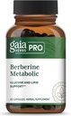 GAIA HERBS PRO Berberine métabolique - Supplément avec Berberine HCI - Vegan, sans gluten, sans soja - 60 capsules (60 portions)