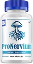 Pronervium Nerve Health Support Pills, Pronervium Reviews, Pronervium Nootropic Advanced Formula, Pronervium All Natural Focus Supplément, Pronervium Cerveau Support Reviews (1 Pack - 60 Capsules)
