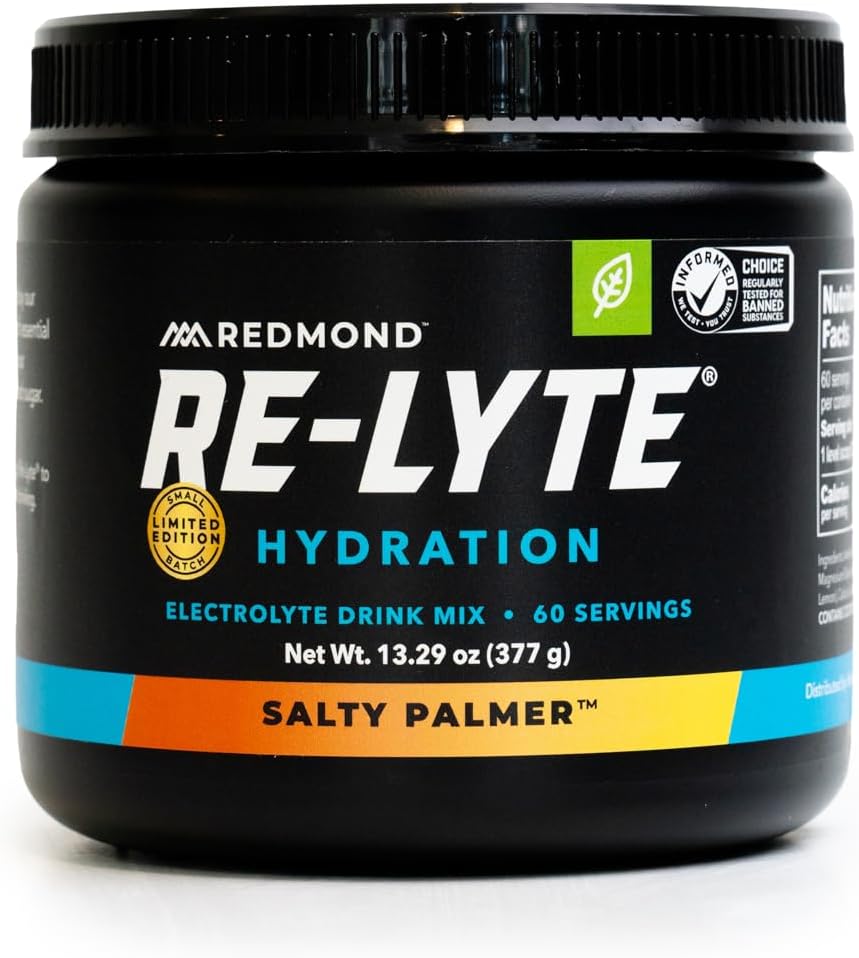 REDMOND Re-Lyte Hydratation Mélange d'électrolyte en poudre Edition limitée (Salty Palmer)