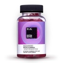 IGK Biotin Gommies cheveux 10 000mcg Biotin (60 comte), Fraise aromatisée, Supplément de croissance des cheveux Gommies pour les cheveux, la peau et les ongles sains, végétalien, aider à combattre la perte de cheveux et la minceur