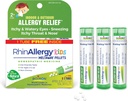 Boiron RhinAllergy Kids Pellets pour soulager des symptômes d'allergie d'éternuement, de nez runny et démangeaisons ou de gorge - 3 Comte (240 Pellets)