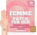 Patches à herbes femelles – 30 jours d'approvisionnement – Non latex, Vegan-friendly et facile à utiliser