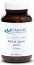 Metabolic Maintenance Alpha Lipoic Acid - 300mg ALA Supplement - Antioxidant Support for Nerve + Liver Health (90 Capsules)