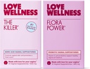 L'amour Bien-être Le Killer & Flora Power (pouvoir) du Duo suppositoire vaginal avec acide borique, probiotiques et vitamine C) soutient l'équilibre du pH, le contrôle de l'odeur et la santé féminine